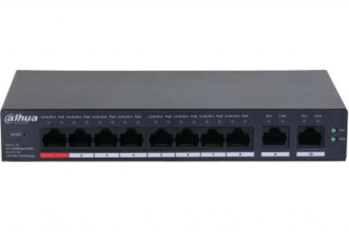 TEKNOTEG - RSR - Dahua Cs4010-8gt-110, 8 Port, Gigabit, Poe 110w, 2 Port Uplink, Cloud Yönetilebilir