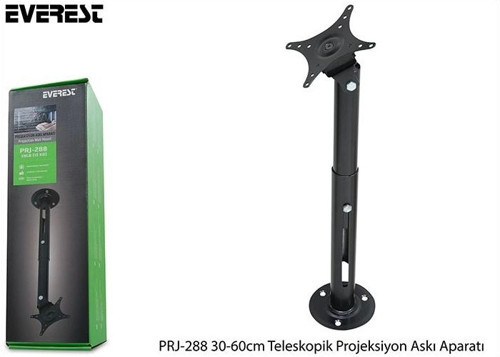 TEKNOTEG - RSR - Everest Prj-288 Teleskopik Projeksiyon Ve Monitör Askı Aparatı 13 Kg Taşıma