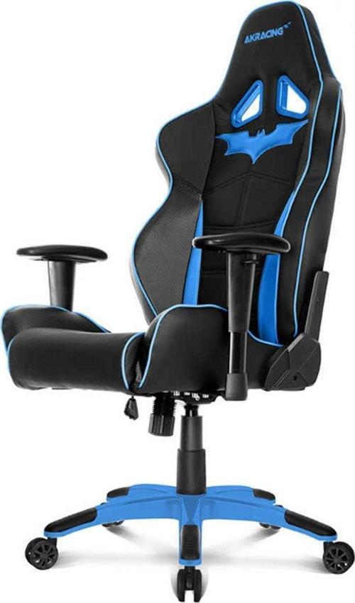AKRacing Bat Serisi Profesyonel PC Oyuncu ve Yönetici Koltuğu AKR-Z680B-SM-1 Siyah-Mavi