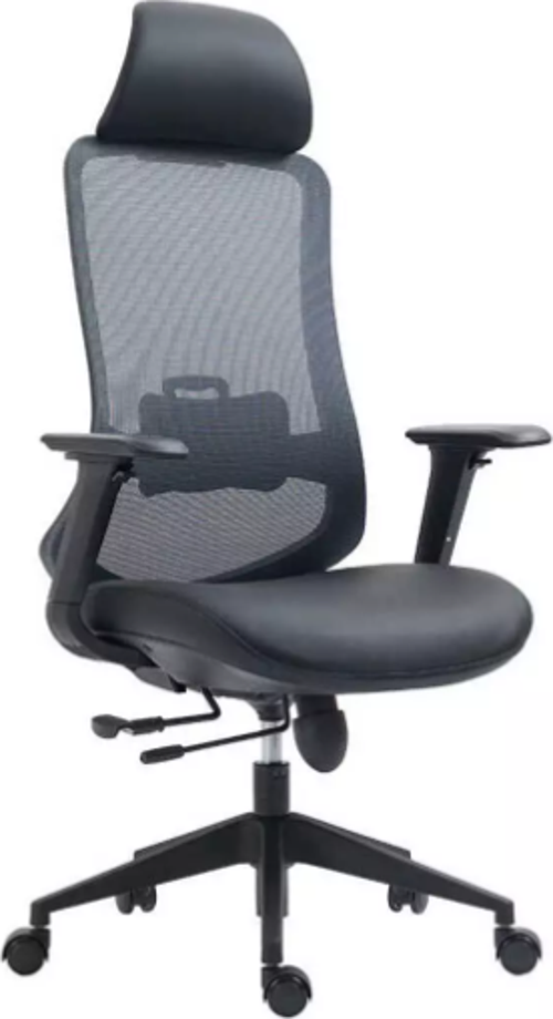 Flex Yönetici ve Ofis Koltuğu-File Kumaş-Siyah 66,5x124,5-134,5x56 cm (GxYxD)
