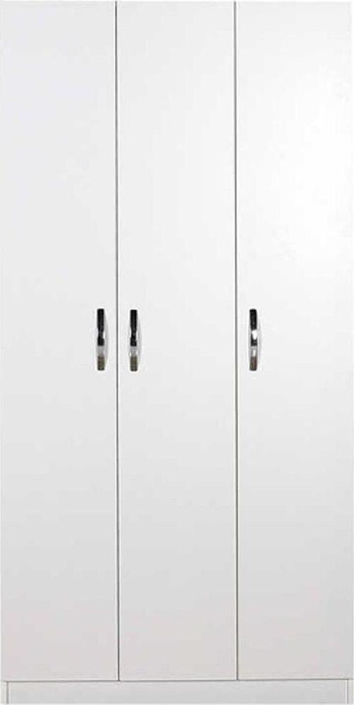 Bodrum 3 Kapılı Gardrop TPGR-30-BB-1 Beyaz