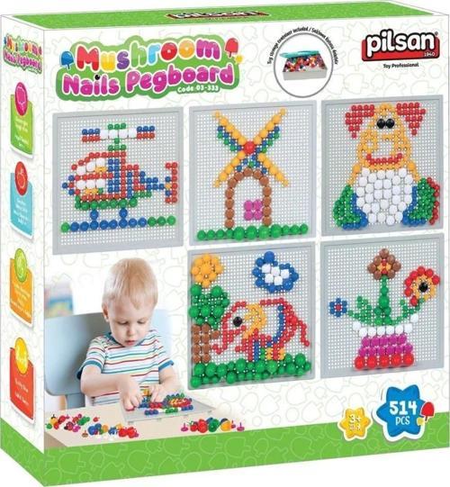 Nessiworld 03 333 EĞİTİCİ MANTAR VE DÜĞMELER 514 PARÇA