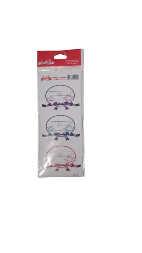 Okul-Ofis Etiketi 8,5 X 19,15 Mm 10 Lu Pe-112 (1 Paket 10 Adet)