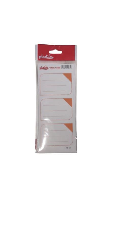 Okul-Ofis Etiketi 8,5 X 19,20 Mm 10 Lu Pe-120 (1 Paket 10 Adet)