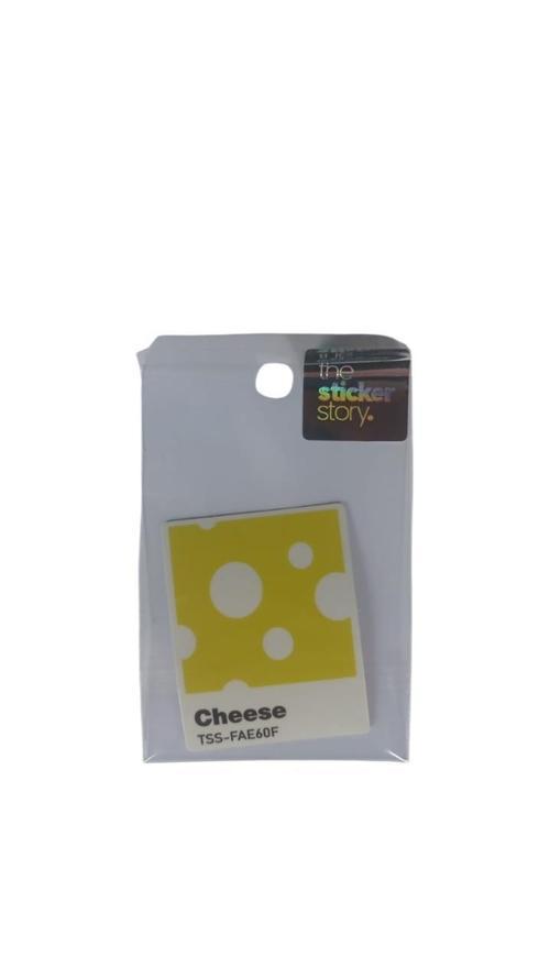 Yapışkanlı Sudan Etkilenmeyen Sticker The Sticker Story Cheese Tss0243 (1 Adet)