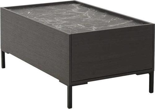 Pool Çekmeceli Dikdörtgen Orta Sehpa-godiva-mermer Desenli 103x42x60 Cm (gxyxd)