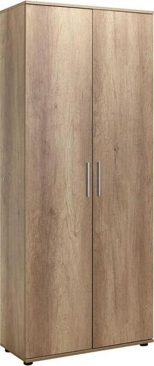 Porto 10 Raflı Kapaklı Geniş Ayakkabılık-açık Ceviz(tori) 76x187x36 Cm (gxyxd)