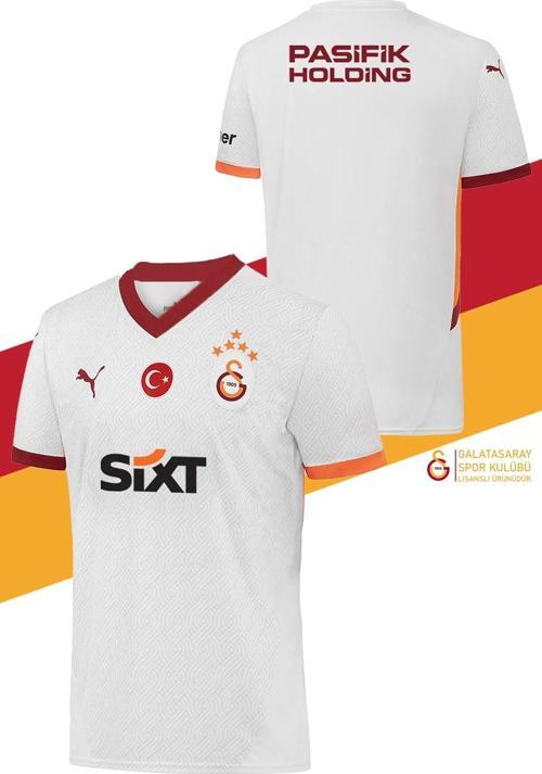 Orijinal Lisanslı 2024/25 5 Yıldızlı Beyaz Deplasman Taraftar Forma