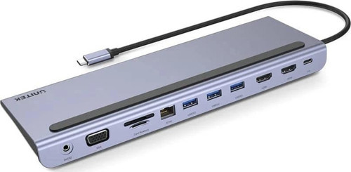 TEKNOTEG - OX - Unıtek Usb-c 11in1 Unıversal Dockıng Statıon Mst Destekli (d1022b)