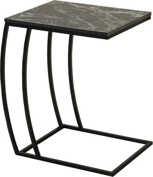 Profile C Sehpa - Mermer Desenli 50x62x35 Cm (gxyxd)