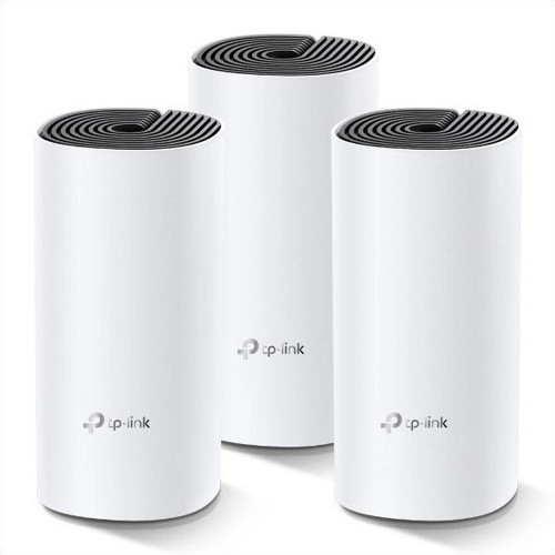TEKNOTEG - RSR - Tp-lınk Deco-m4, Ac1200, Üçlü Mesh, 1200mbps, Dual Band, 2port Gigabit Lan, 371m2 K
