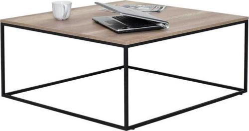 Profile Kare Orta Sehpa - Açık Ceviz (tori) 80x42x80 Cm (gxyxd)