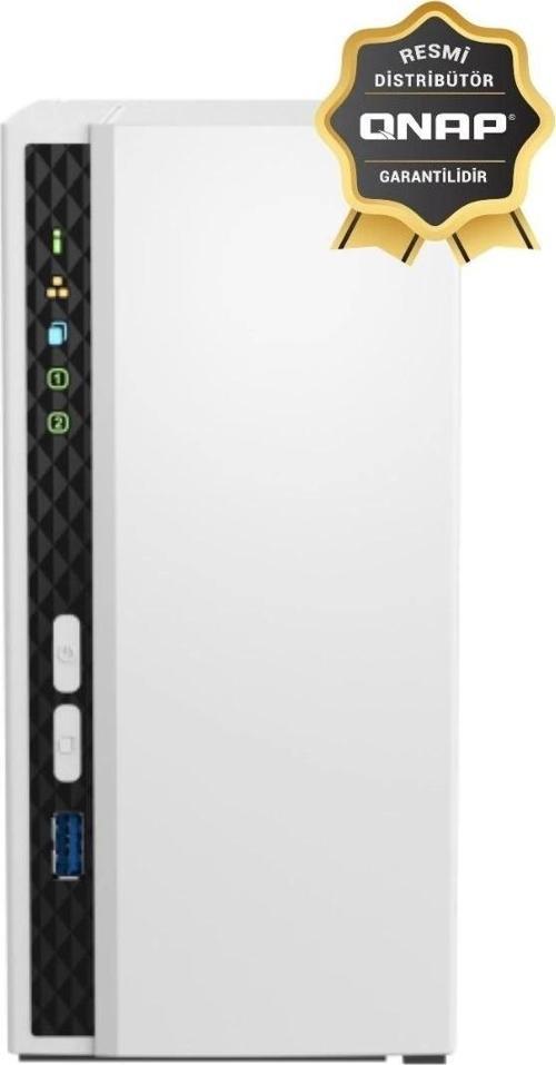TEKNOTEG - OX - Qnap Ts-233 2 Yuvalı 2gb Depolama Ünitesi (resmi Distribütör Garantili)