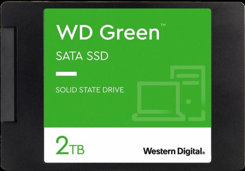 TEKNOTEG - RSR - Wd Green, Wds200t2g0a, 2tb, 545/465, 3d Nand, 2,5" Sata, Ssd