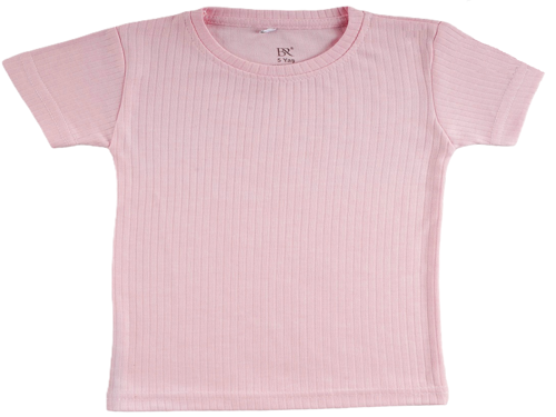 Fitilli Kısa Kol Body Pembe