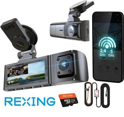 TEKNOTEG - OX - Rexıng R316 4k Gps Wı-fı Arac Kamerası + 64gb Sd