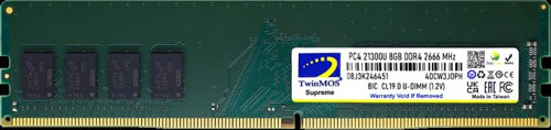 TEKNOTEG - RSR - Twinmos Mdd48gb2666d, 8gb, Ddr4, 2666mhz, 1.2v Desktop Ram