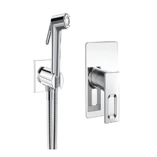 QUATRO SQUARE ANKASTRE SHUT-OFF BATARYA SETİ (KROM)