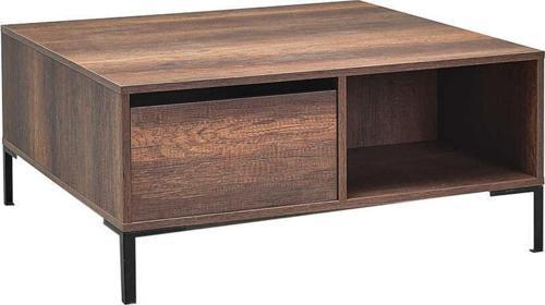 Kare Orta Sehpa - Koyu Ceviz (oslo Ceviz) 90x42x90 Cm (gxyxd)
