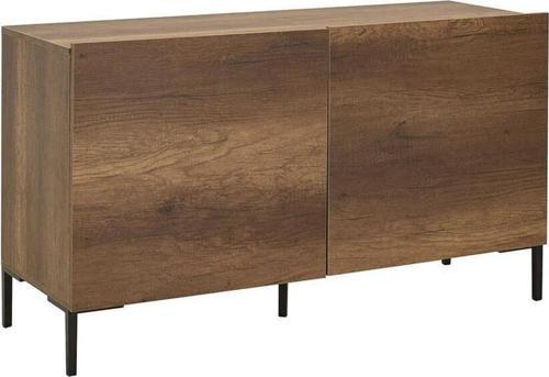 Roma 2 Kapaklı Modüler Tv Ünitesi - Koyu Ceviz (oslo Ceviz) 120x70x43 Cm (gxyxd)