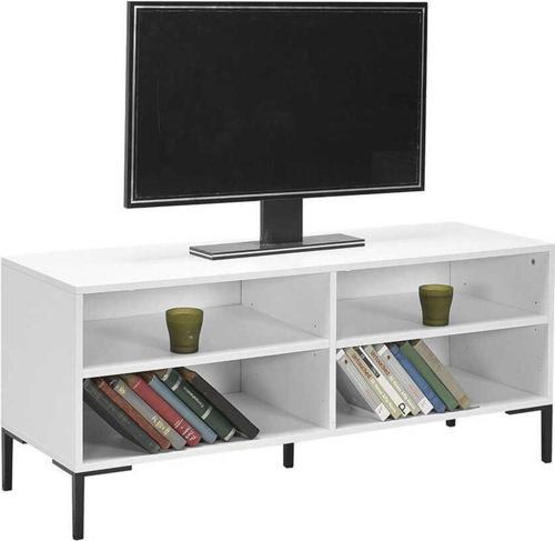 Roma Modüler Tv Ünitesi - Mat Lake Beyaz 120x53x48 Cm (gxyxd)
