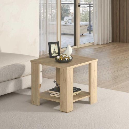 New Line Sehpa - Florida Meşe 50x48x50 cm