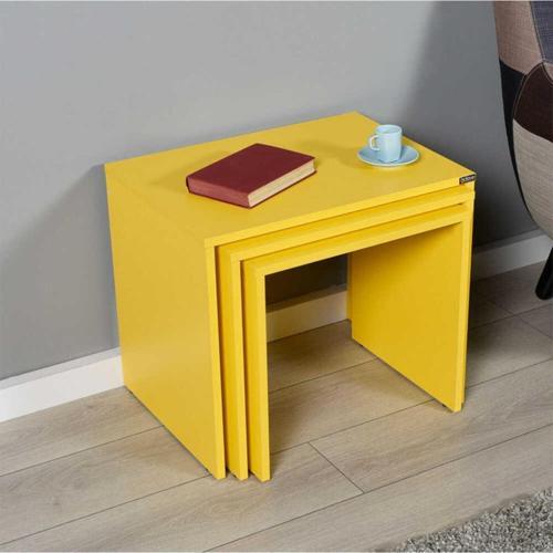 Trıple Zigon Sehpa Shp-103-hh-1 Sarı
