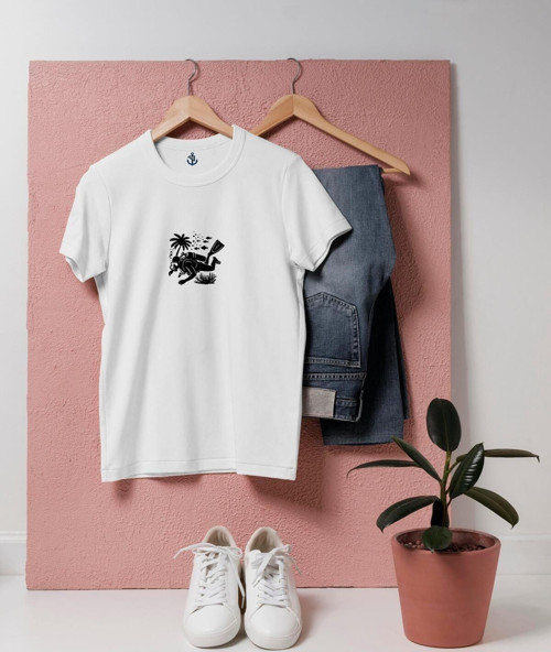 Oversize Birinci Sınıf Dalgıç / Diver 7 Tasarım unisex T-shirt
