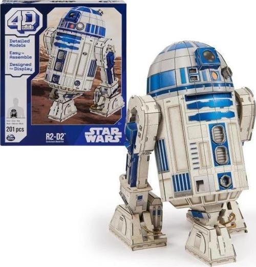 4D Build Star Wars R2-D2 Kart Model Kiti 201 Adet