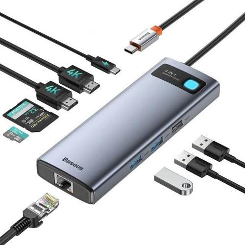 Laptop Docking Station Dual 9'u 1 Arada USB C Hub