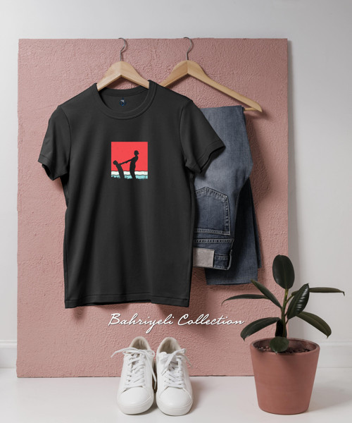 Oversize Babalar Günü 9 Özel Tasarımlı Unisex T-Shirt