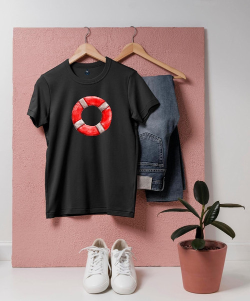 Oversize Can Simidi Tasarım unisex T-shirt