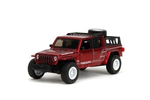 Pembe Fişler 1:32 Jeep Gladyatör Döküm Araba