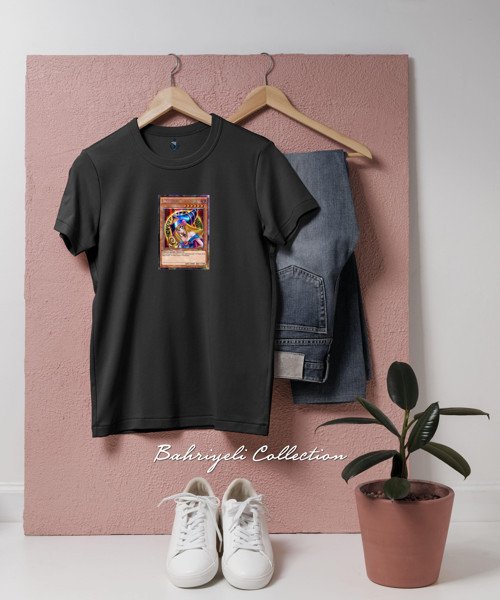 Oversize Yu-Gi-Oh!Ticaret Kart Tasarımlı Unisex T-Shirt