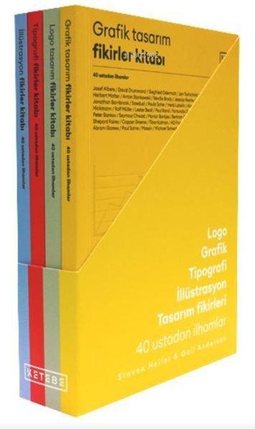 Tasarım Fikirler Kitapları Seti - 4 Kitap Takım