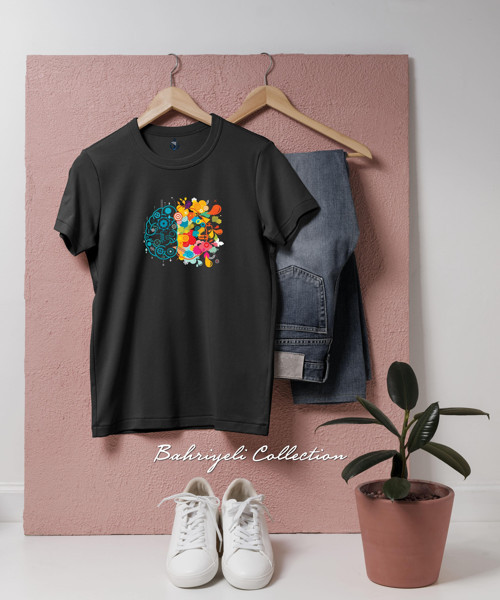 Oversize Right and left brain Tasarımlı Unisex T-Shirt