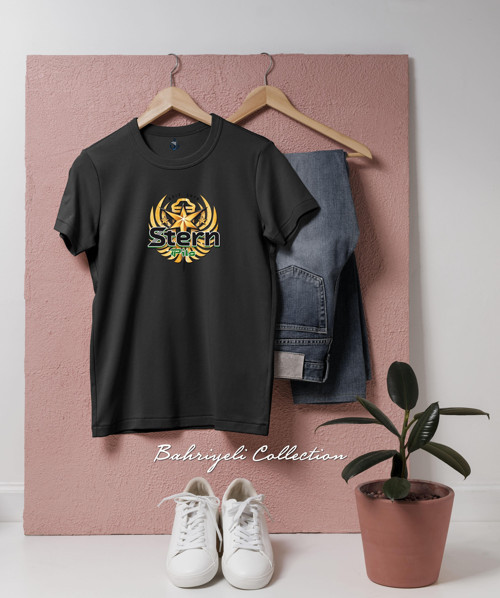Oversize Stern-Brauerei Essen Pilsner Beer Tasarımlı Unisex T-Shirt