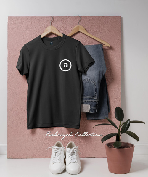 Oversize arweave _ ar kripto coin Cep Tasarımlı Unisex T-Shirt