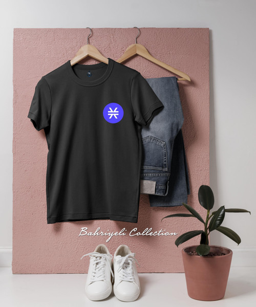 Oversize stacks stx coin Cep Tasarımlı Unisex T-Shirt