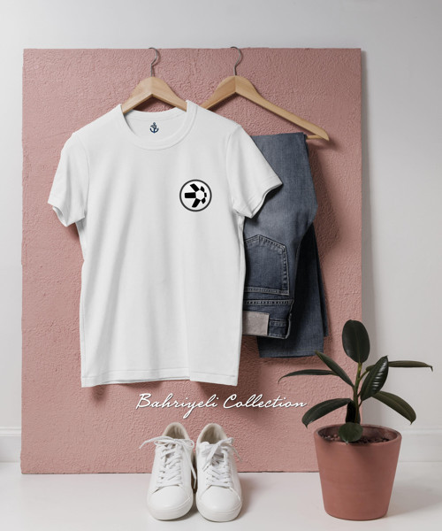 Oversize qnt _ quant coin Cep Tasarımlı Unisex T-Shirt