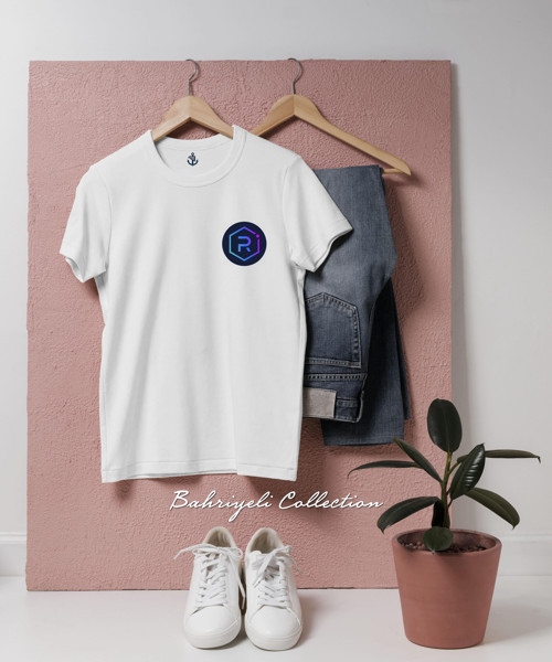 Oversize raydium _ ray coin Cep Tasarımlı Unisex T-Shirt