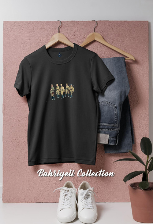Oversize Russia Second World War Soviet Tasarımlı Unisex T-Shirt