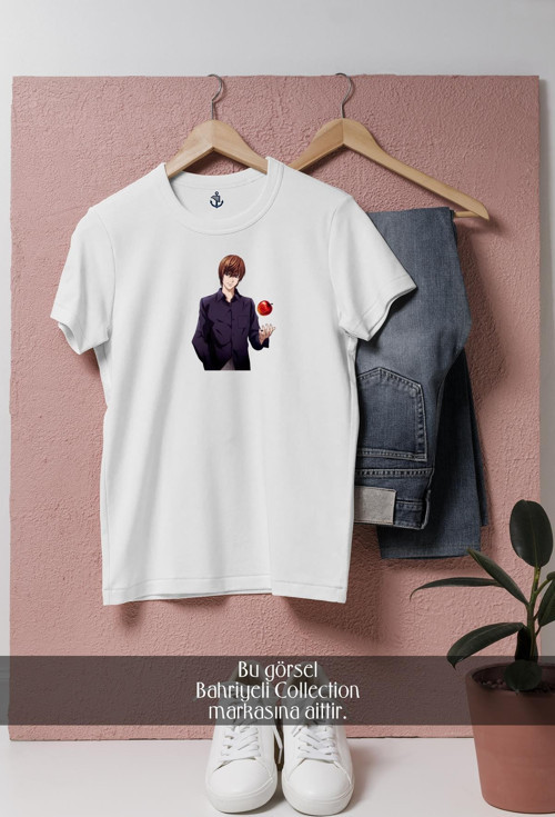 Oversize Light Yagami Misa Amane Ryuk Death Note Tasarımlı Unisex T-Shirt