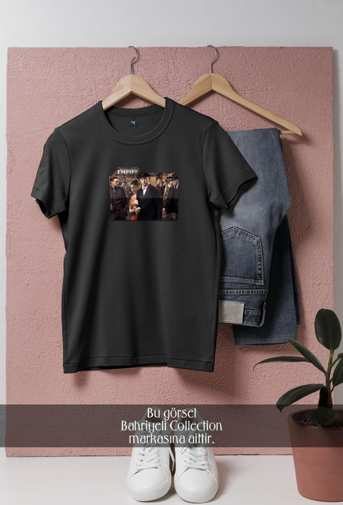 Oversize Nucky Thompson Atlantic City Television Show Tasarımlı Unisex T-Shirt