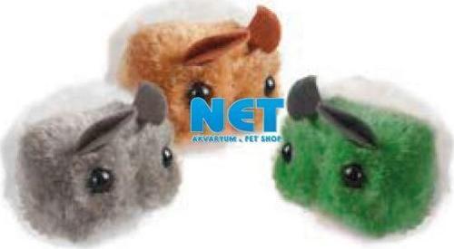 Titreyen Peluş Fare 7X5X4 Karışık Renkli