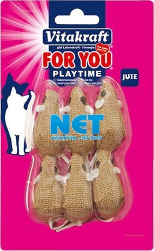 Kedi Oyuncağı Fare 6lı Paket