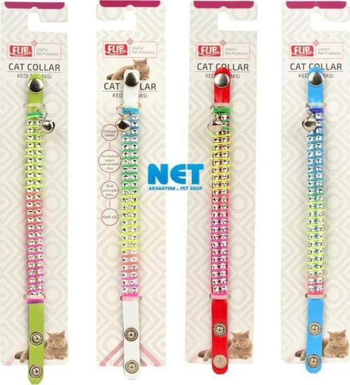 Kedi Boyun Tasması Taşlı 20x1 cm 