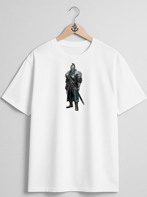 Oversize Dark Souls Iıı Demon 'In Souls Göğüs Tasarımlı Unisex T-Shirt
