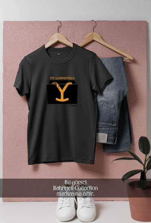 Oversize Yellowstone Yabancı Dizi Tasarımlı Unisex T-Shirt