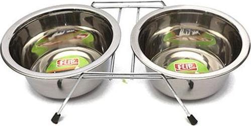 16 Oz. KE-3272D Tel Ayaklı Çelik Mama Kabı 0.47 L